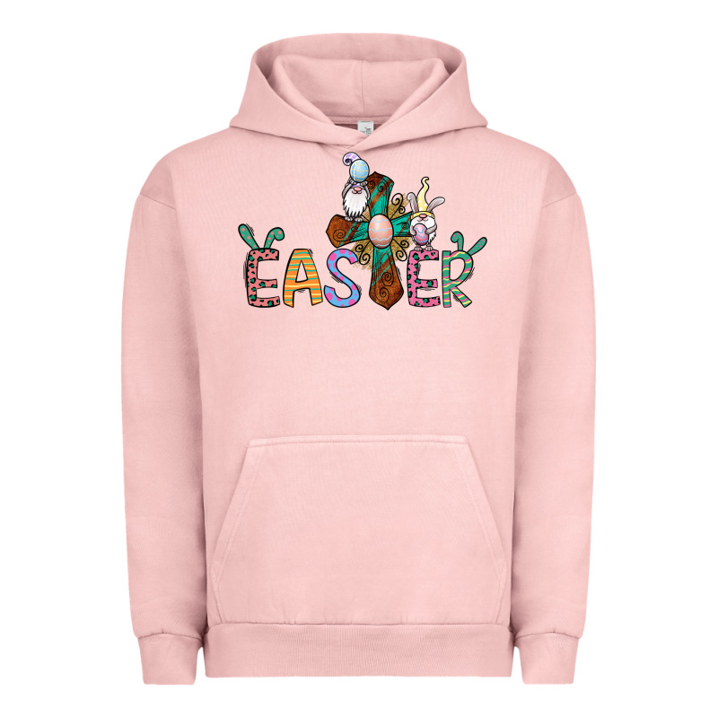 Cross Rabbit Easter Gnomes Urban Hoodie by Jasminsmagicworld | Teevron