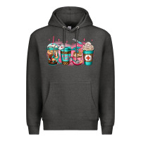 Charcoal Heather nurse fuel coffee Premium Hoodie - Jasminsmagicworld