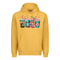 Mustard nurse fuel coffee Premium Hoodie - Jasminsmagicworld