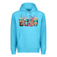 Ocean Blue nurse fuel coffee Premium Hoodie - Jasminsmagicworld