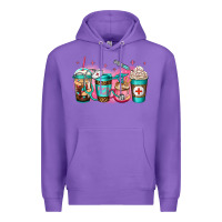 Purple nurse fuel coffee Premium Hoodie - Jasminsmagicworld