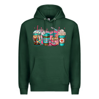 Sports Green nurse fuel coffee Premium Hoodie - Jasminsmagicworld