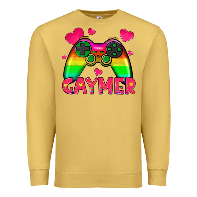 Gaymer Premium Sweatshirt by HRA Design Shop | Teevron