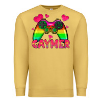 Antique Gold gaymer Premium Sweatshirt - HRA Design Shop
