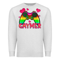 Oatmeal Heather gaymer Premium Sweatshirt - HRA Design Shop
