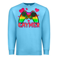 Ocean Blue gaymer Premium Sweatshirt - HRA Design Shop