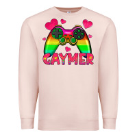 Pale Pink gaymer Premium Sweatshirt - HRA Design Shop