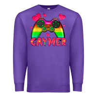 Purple gaymer Premium Sweatshirt - HRA Design Shop