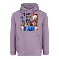 Lavender i will always be your biggest fan baseball Heavyweight Hoodie - Zillion Design Studio