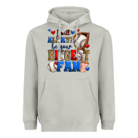 Moon Dust i will always be your biggest fan baseball Heavyweight Hoodie - Zillion Design Studio