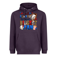 Plum i will always be your biggest fan baseball Heavyweight Hoodie - Zillion Design Studio