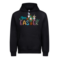Black cross rabbit gnomes happy easter Urban Hoodie - Jasminsmagicworld