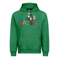 Emerald cross rabbit gnomes happy easter Urban Hoodie - Jasminsmagicworld