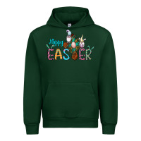 Foreset Green cross rabbit gnomes happy easter Urban Hoodie - Jasminsmagicworld