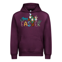 Mauve Wine cross rabbit gnomes happy easter Urban Hoodie - Jasminsmagicworld