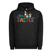 Pigment Black cross rabbit gnomes happy easter Urban Hoodie - Jasminsmagicworld
