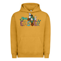 Pigment Peanut Butter cross rabbit gnomes happy easter Urban Hoodie - Jasminsmagicworld