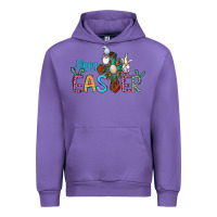 Tulip cross rabbit gnomes happy easter Urban Hoodie - Jasminsmagicworld