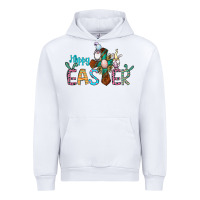 White cross rabbit gnomes happy easter Urban Hoodie - Jasminsmagicworld