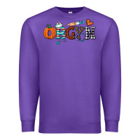 Purple obgyn Premium Sweatshirt - CowhideDigitalArt