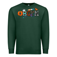 Sports Green obgyn Premium Sweatshirt - CowhideDigitalArt