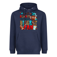 Navy i will always be your biggest fan american footbal Heavyweight Hoodie - Zillion Design Studio