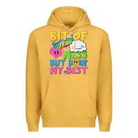 Mustard bit of a mess but doin my best Premium Hoodie - NancyCooperArtShop