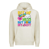 Oatmeal Heather bit of a mess but doin my best Premium Hoodie - NancyCooperArtShop