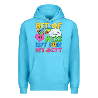 Ocean Blue bit of a mess but doin my best Premium Hoodie - NancyCooperArtShop