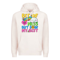 Pale Pink bit of a mess but doin my best Premium Hoodie - NancyCooperArtShop