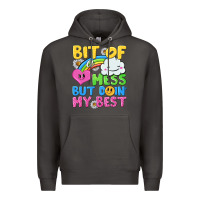 Smoke bit of a mess but doin my best Premium Hoodie - NancyCooperArtShop