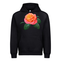 Black chicago peace rose Urban Hoodie - LillyAllenDesigns
