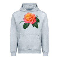 Heather Grey chicago peace rose Urban Hoodie - LillyAllenDesigns