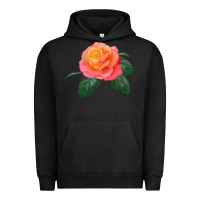 Pigment Black chicago peace rose Urban Hoodie - LillyAllenDesigns
