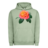 Pigment Oil Green chicago peace rose Urban Hoodie - LillyAllenDesigns