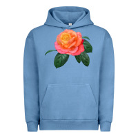 Pigment Pebble Blue chicago peace rose Urban Hoodie - LillyAllenDesigns