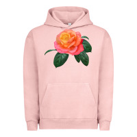 Pigment Salmon chicago peace rose Urban Hoodie - LillyAllenDesigns