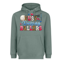 Sage busy raising ballers volleyball Heavyweight Hoodie - Zillion Design Studio
