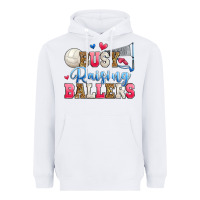 White busy raising ballers volleyball Heavyweight Hoodie - Zillion Design Studio