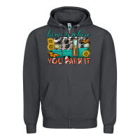 Smoke home is where  you park it Zipper Hoodie - texasbilliewilder