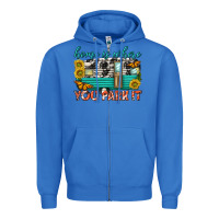 True Royal home is where  you park it Zipper Hoodie - texasbilliewilder