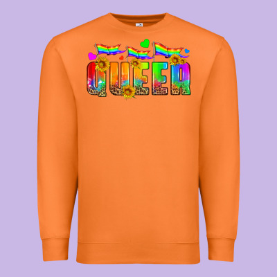 Queer Premium Sweatshirt Designed By Hra Design Shop