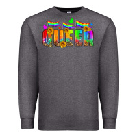 Charcoal Heather queer Premium Sweatshirt - HRA Design Shop