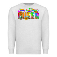 Oatmeal Heather queer Premium Sweatshirt - HRA Design Shop