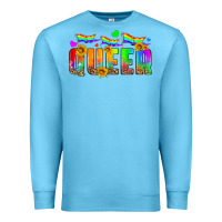 Ocean Blue queer Premium Sweatshirt - HRA Design Shop