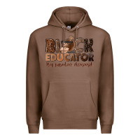 Chestnut black educator by popular demand Premium Hoodie - NancyCooperArtShop
