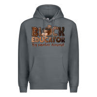 Rock black educator by popular demand Premium Hoodie - NancyCooperArtShop