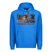 True Royal black educator by popular demand Premium Hoodie - NancyCooperArtShop