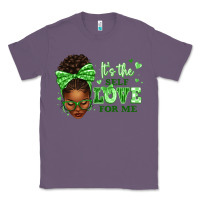 Lavender sorority colors green its the self love for me afr Classic Tee - texasbilliewilder