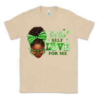 Mushroom sorority colors green its the self love for me afr Classic Tee - texasbilliewilder